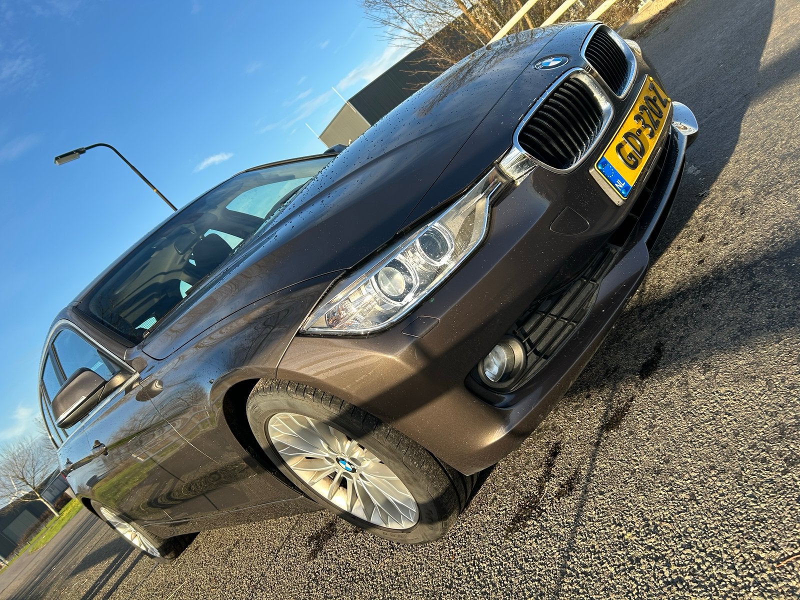 BMW 320d EDE | Euro 6 | 218.428 km NAP Perfect onderhouden, Auto's, Achterwielaandrijving, 1995 cc, 4 cilinders, Bruin
