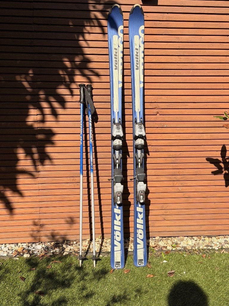 Völkl ski's 170 cm met Marker binding Vertigo G1, Overige merken, 160 tot 180 cm, Gebruikt, Ophalen of Verzenden