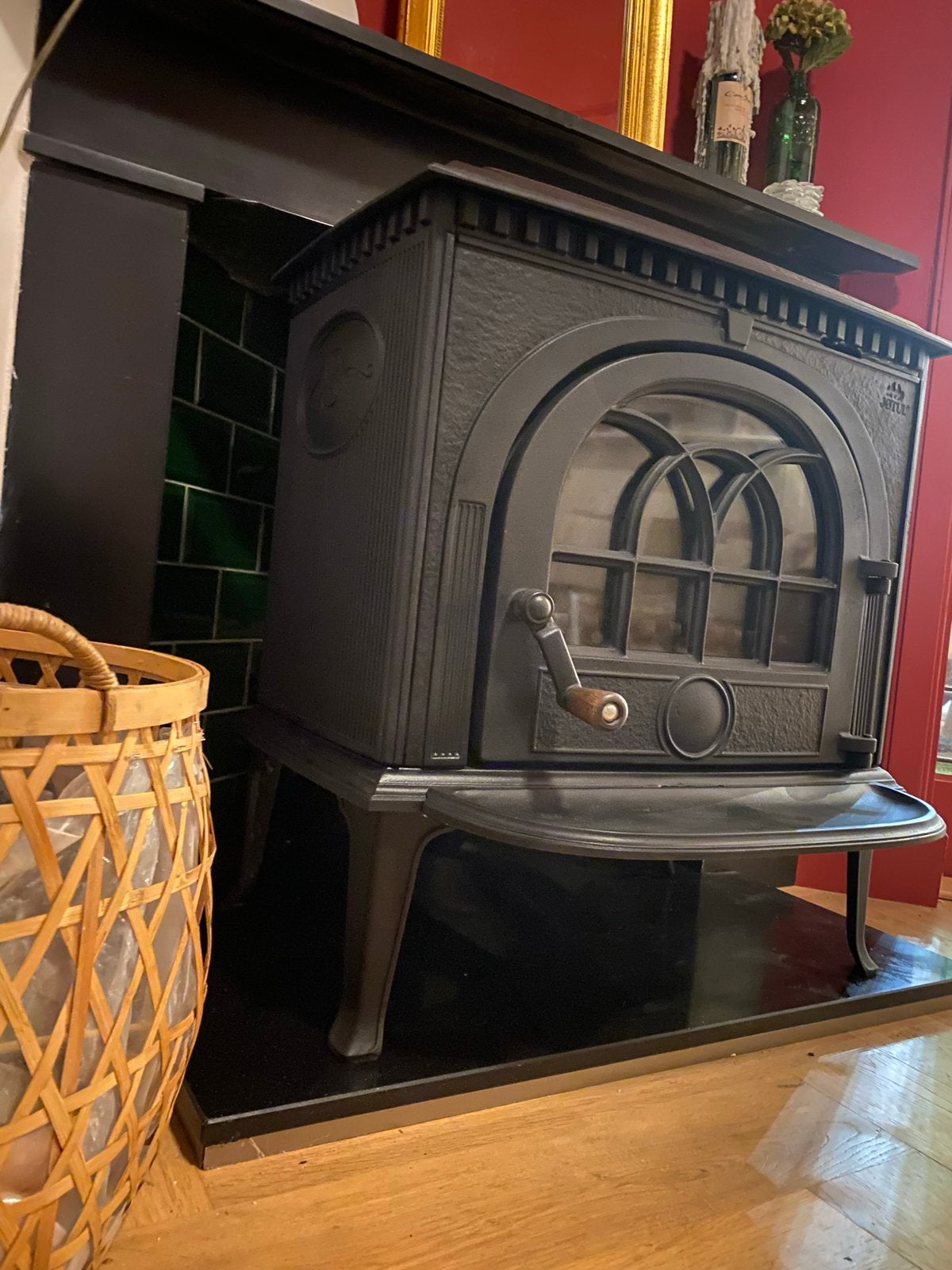 Jotul F8 Houtkachel - Klassiek en Efficiënt Jotul 8, Ophalen, Gebruikt, Houtkachel, Vrijstaand