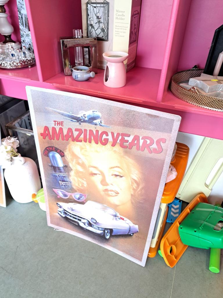 Metalcards poster Marilyn Monroe, Ophalen of Verzenden, Film en Tv