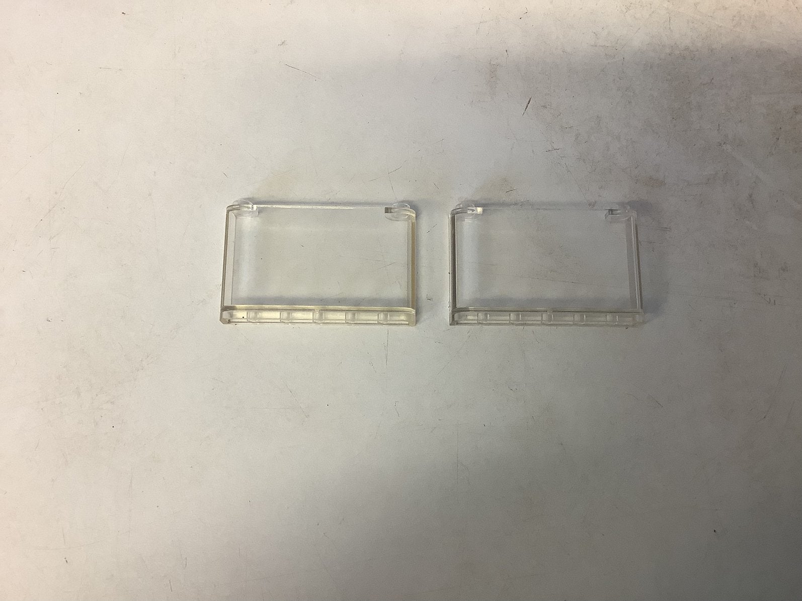 Lego raam 1x6x3 transparant (3), Ophalen of Verzenden, Gebruikt, Losse stenen, Lego