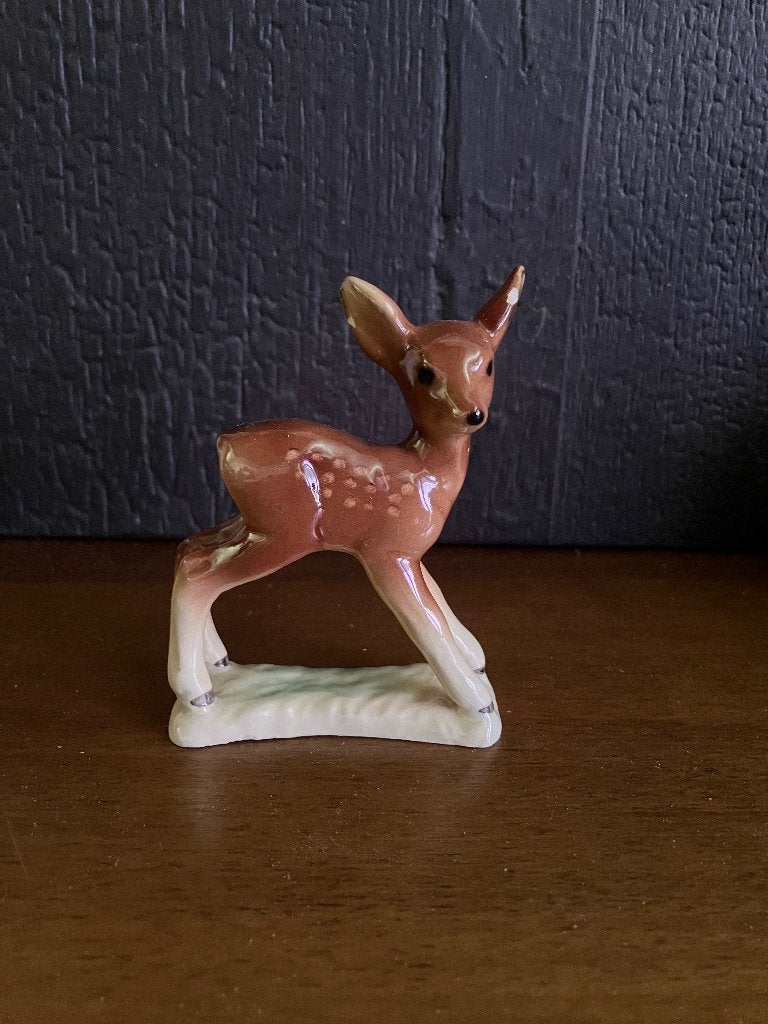 Prachtig vintage Duits porseleinen hertje – Aangepaste prijs, Gemerkt, Minder dan 20 cm, Verzenden, Zoogdier