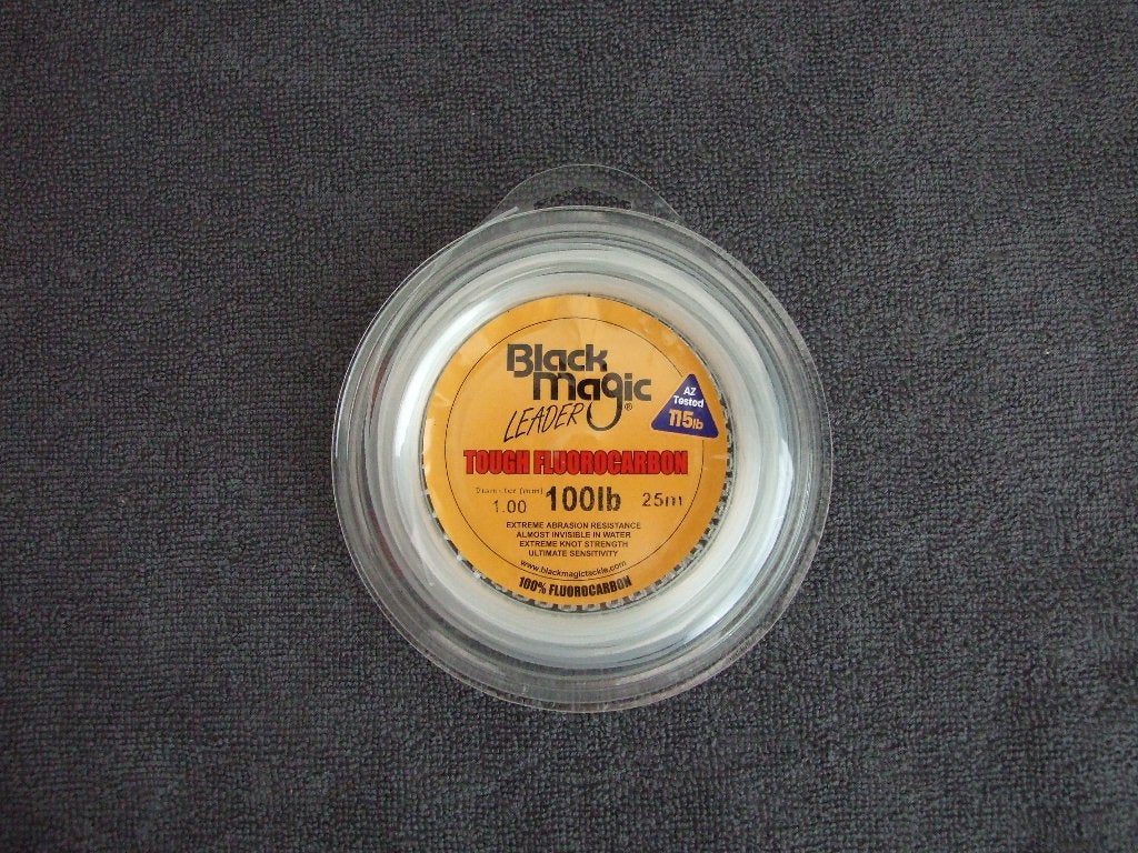 Black Magic100% Fluorcarbon - 100lbs - Big game lures, Watersport en Boten, Hengelsport | Zeevissen, Nieuw, Overige typen, Ophalen of Verzenden
