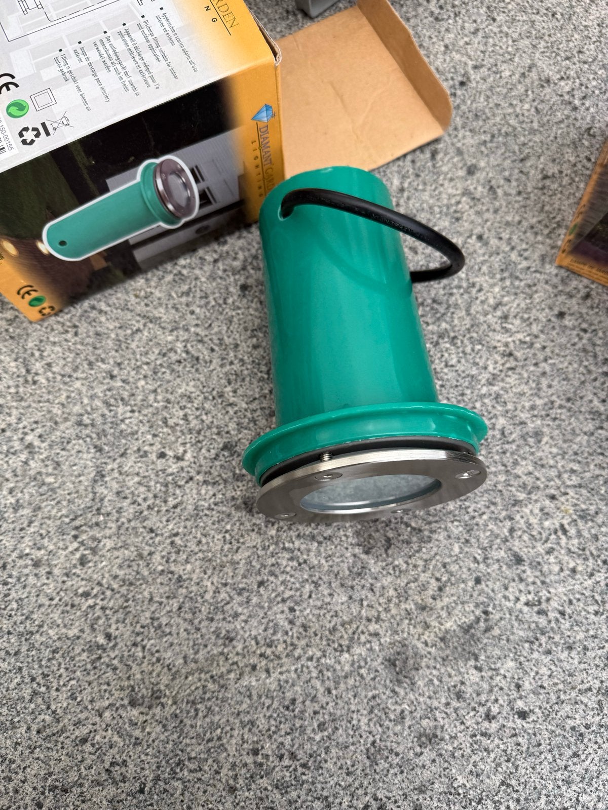 4 Nieuwe Grondspots Tuinspots - Diamant Garden Lighting, Tuin en Terras, Buitenverlichting, Minder dan 50 watt, Nieuw, Ophalen of Verzenden
