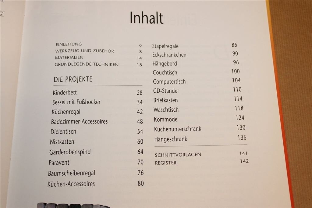 Schöne Möbel selbst gebaut — Meubels Maken in een Weekend, Ophalen of Verzenden, Gelezen