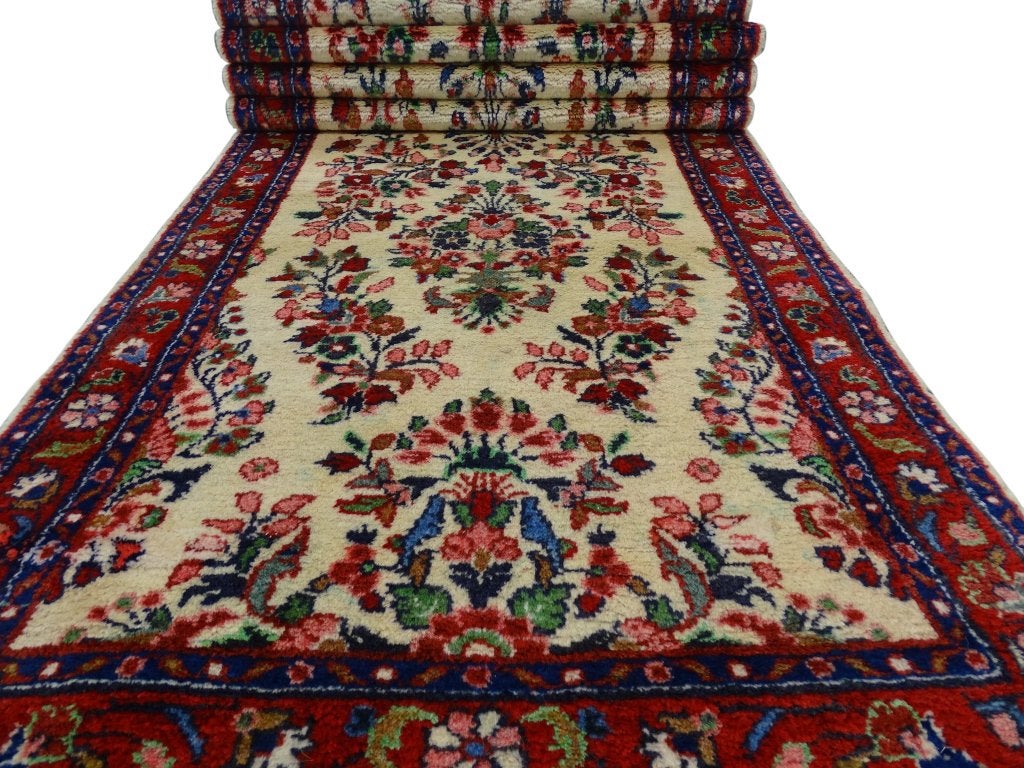 Perzisch tapijt - Sarouk - 312 x 80 cm - Handgeknoopt, 50 tot 100 cm, -, Verzenden, -