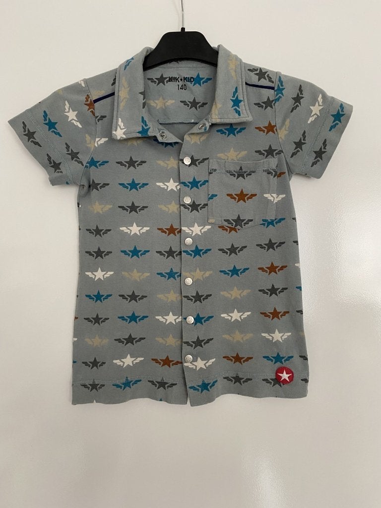 T-shirt KIK-KID maat 140 jongen, Gebruikt, Ophalen of Verzenden, Shirt of Longsleeve, Jongen