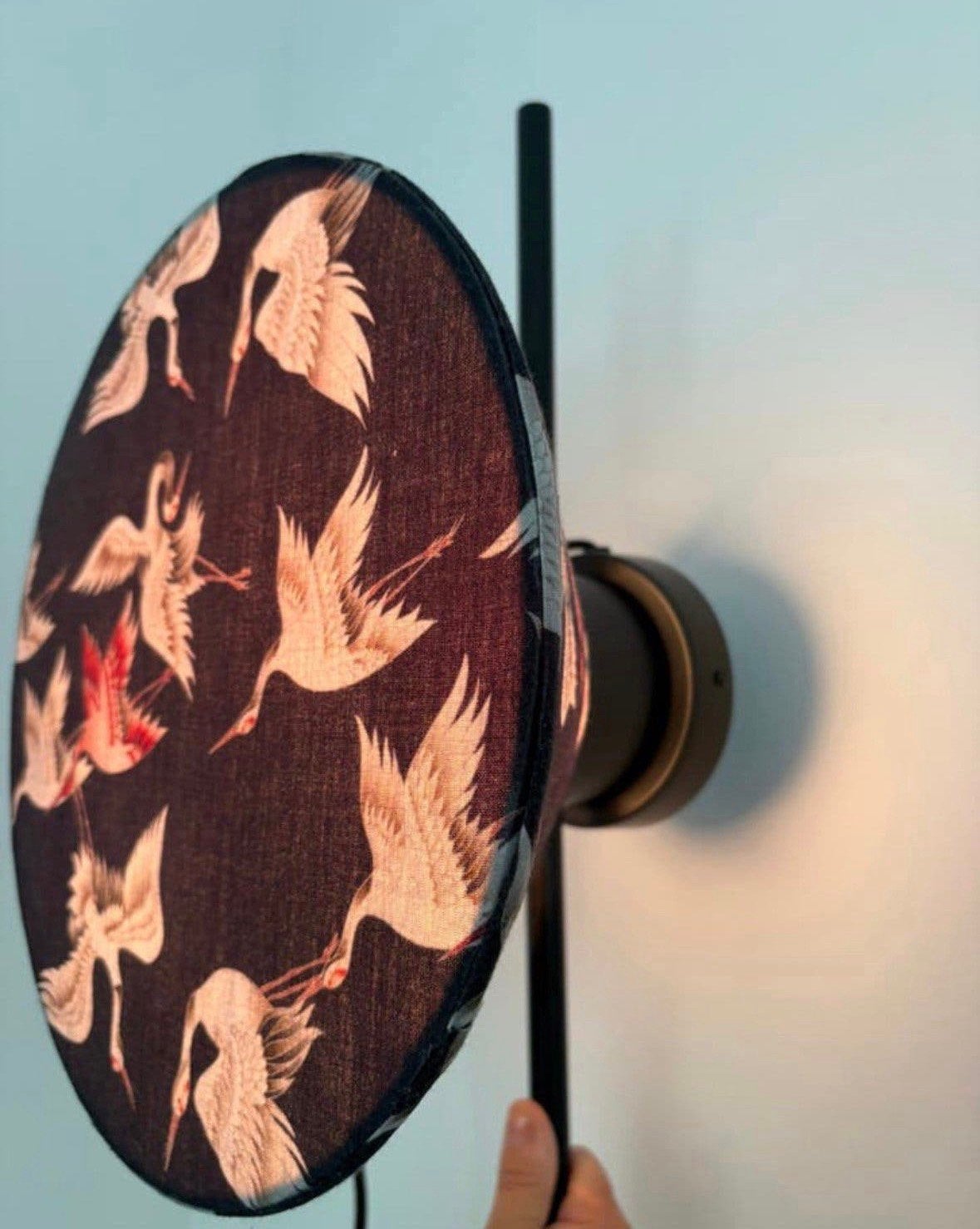 Lamp wand van stof, Ophalen, Nieuw