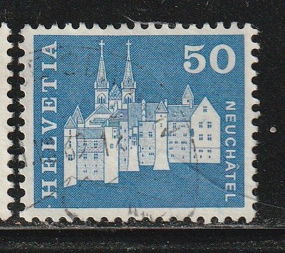 Zwitserland 1964 - Neuchatel, Ophalen, Gestempeld