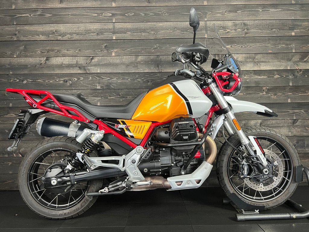 Moto Guzzi V85 TT GIALLO MOJAVE E5 (bj 2021), Motoren, Bedrijf, Meer dan 35 kW, Toermotor, 850 cc