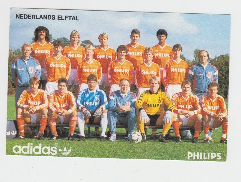 012 Nederlands Elftal 1986 Voetbal International Adidas Phil, Verzenden, 1980 tot heden, Ongelopen, Noord-Holland