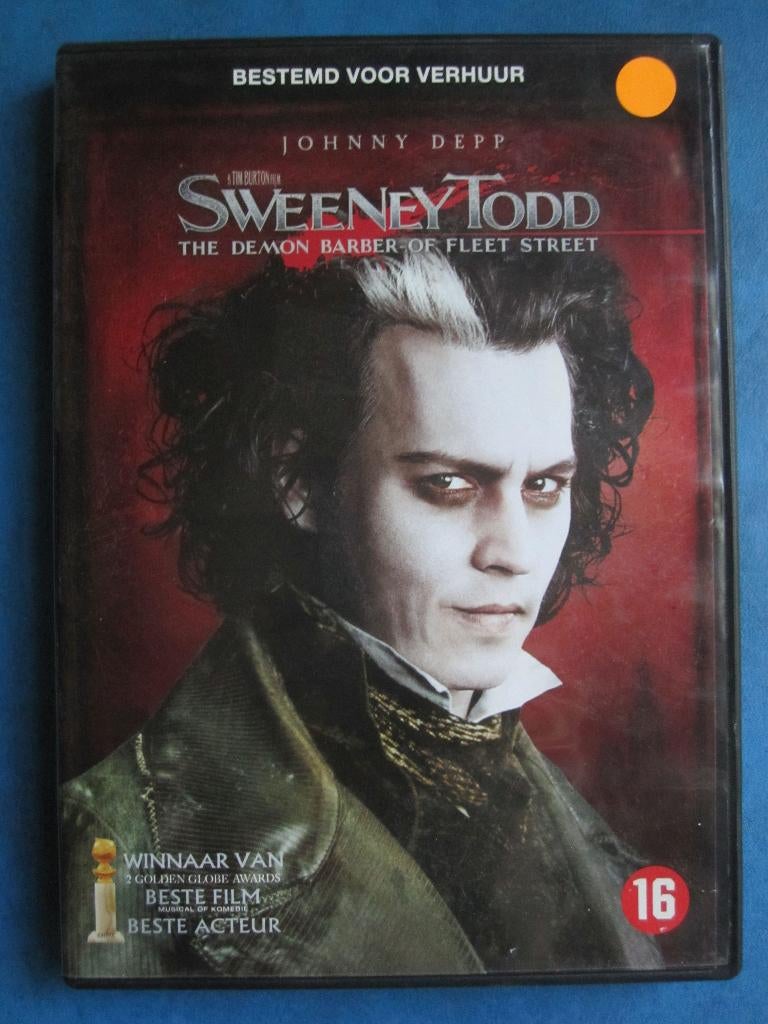 Sweeney Todd - The Demon Barber of Fleet Street (2007), Vanaf 16 jaar, Ophalen of Verzenden, Zo goed als nieuw, Actiethriller