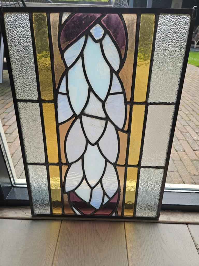 Glas-in-lood, Antiek en Kunst, Antiek | Glas en Kristal, Ophalen