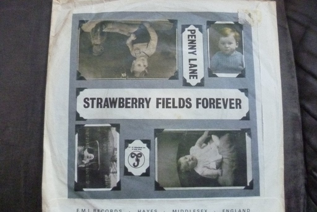the beatles - penny lane / strawberry fields forever, Overige genres, 7 inch, Single, Ophalen of Verzenden