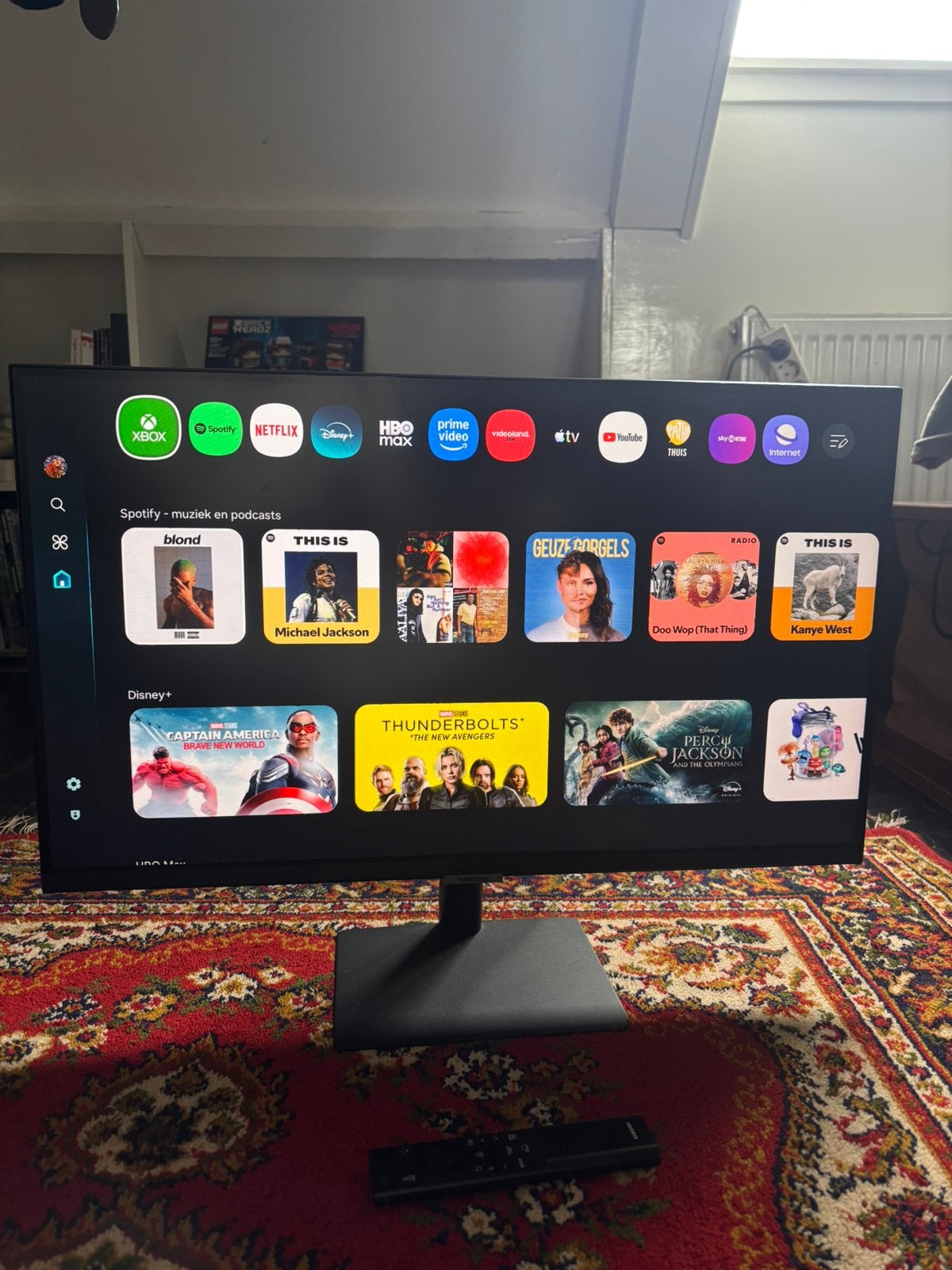 Samsung Smartmonitor M5, Computers en Software, Monitoren, HDMI, Full HD, Ophalen of Verzenden, Zo goed als nieuw