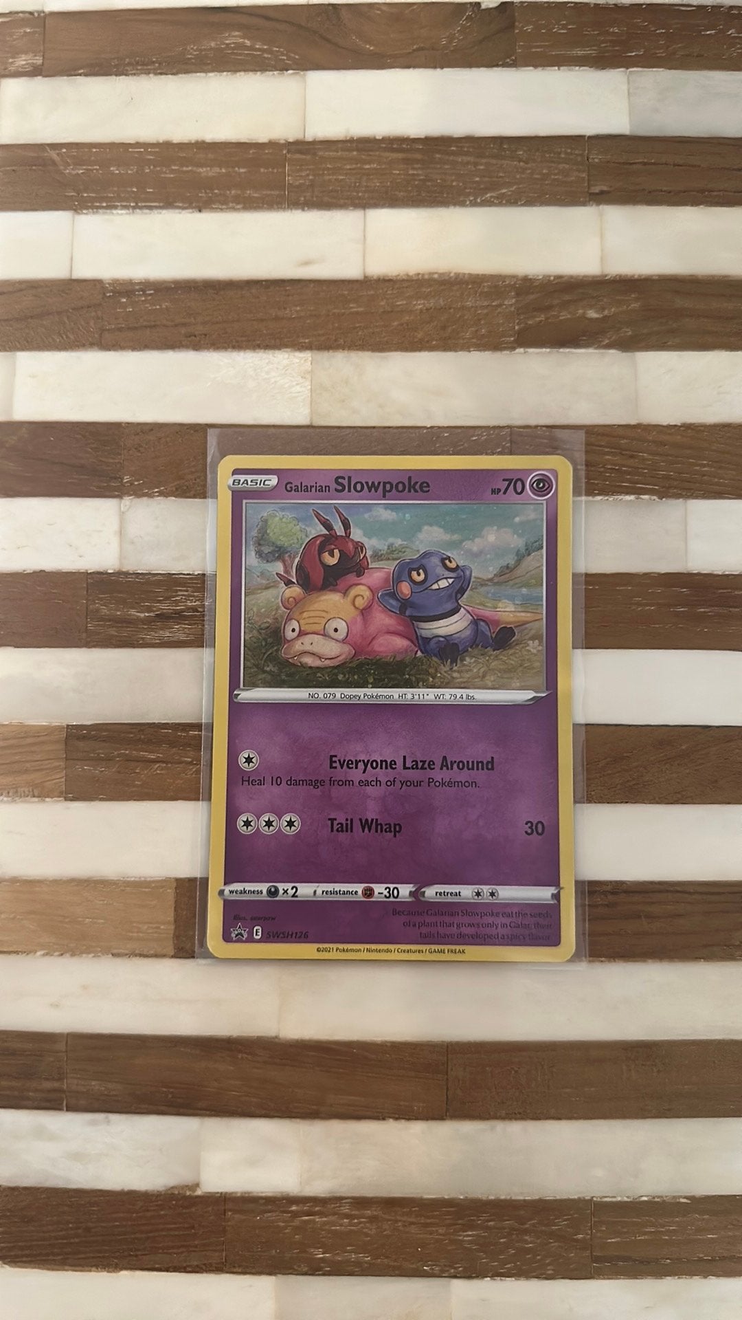 Galarian Slowpoke promo swsh126, Verzenden, Nieuw