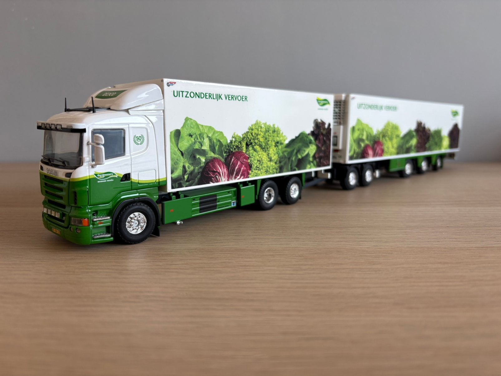 Tekno Dijco Scania R motorwagen met aanhanger LZV., Ophalen, Zo goed als nieuw, Bus of Vrachtwagen, Tekno