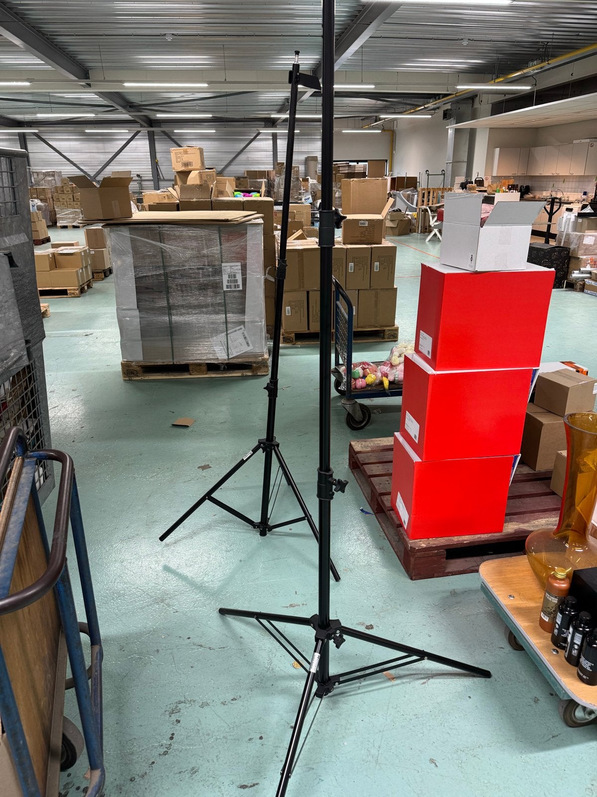 Falcon Eyes Lichtstatief –Verstelbaar Lampstatief Fotografie, Ophalen, Gebruikt