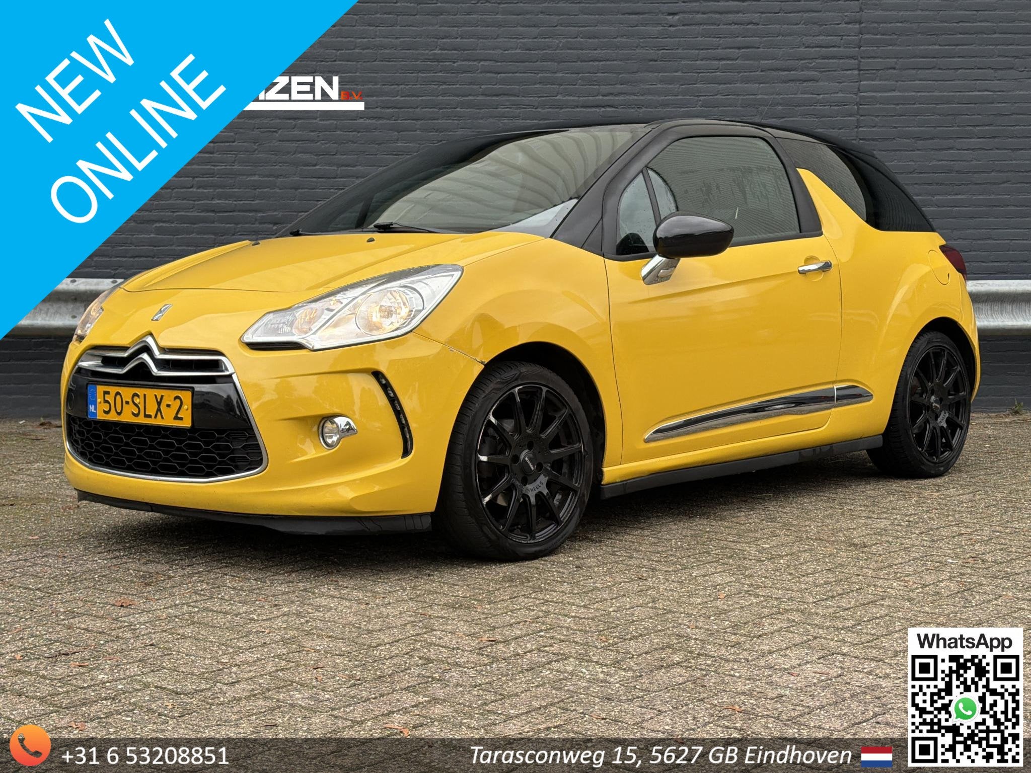 Citroen DS3 1.6 e-HDi So Chic, Auto's, Voorwielaandrijving, Euro 5, Gebruikt, 4 cilinders