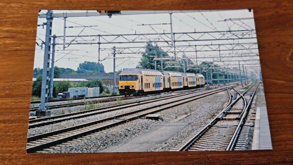 Foto TREIN NS Nederlandse Spoorwegen DDM Dubbeldekker, Verzenden, Gebruikt, Trein, Overige typen