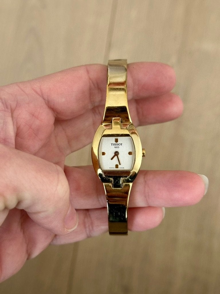 Tissot gouden horloge, Overige merken, Staal, Staal, Verzenden