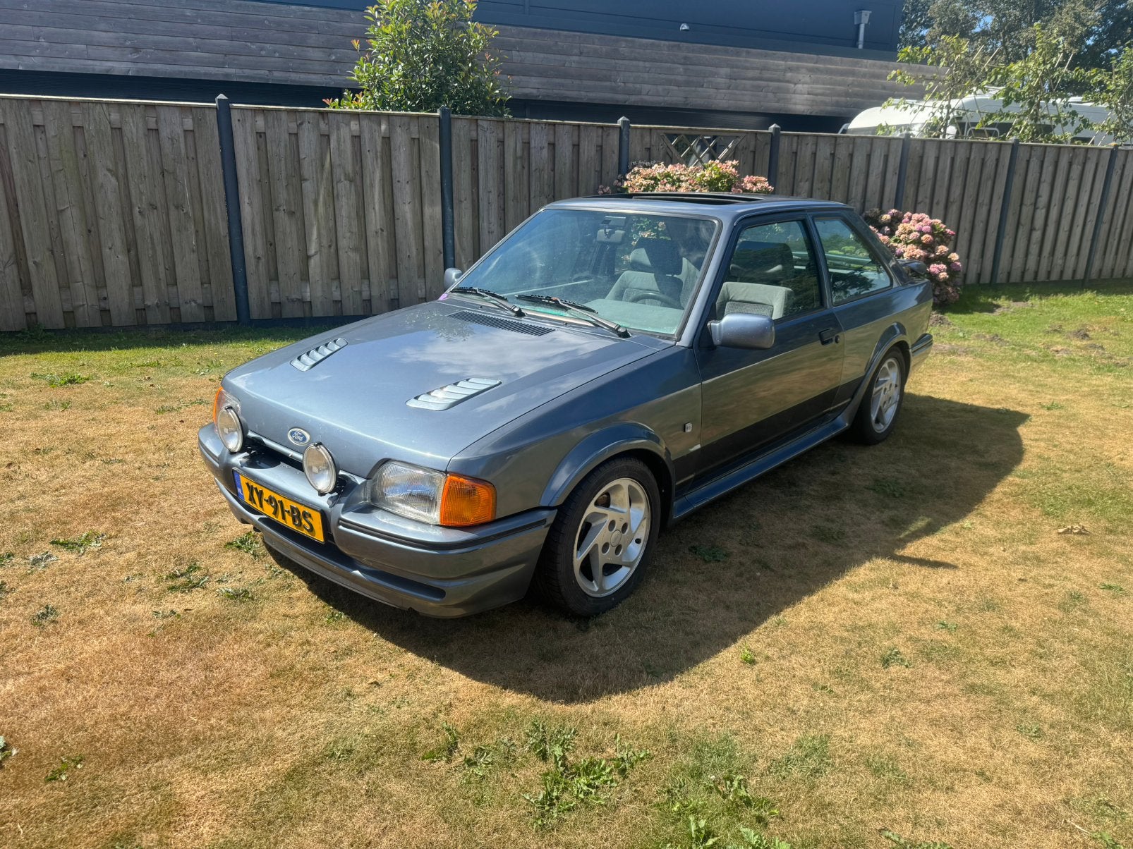 Ford Escort 1.6 RS Turbo 1990 apk 08-28! Orig NL, Auto's, Voorwielaandrijving, Escort, 4 cilinders, 965 kg