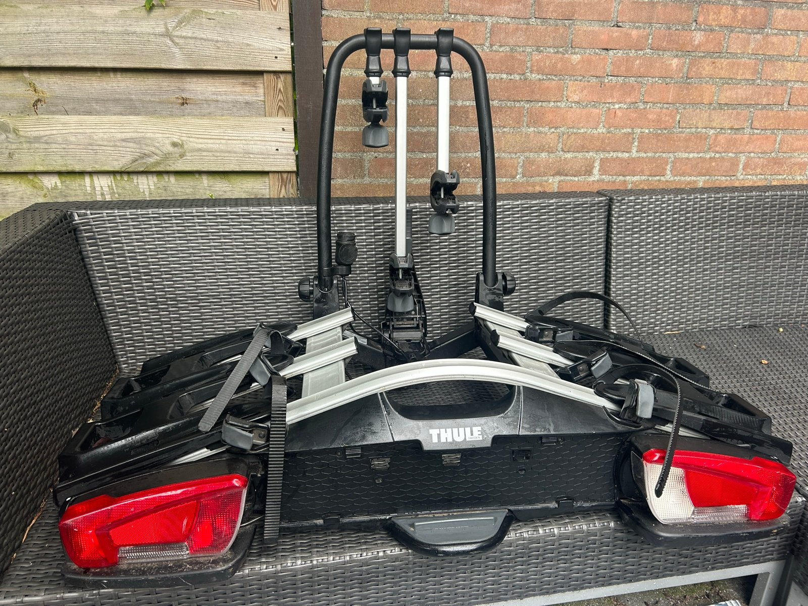 Thule VeloCompact 926 Fietsendrager - 3 Fietsen, Auto diversen, Fietsendragers, Ophalen, 3 fietsen of meer, Gebruikt, Trekhaakdrager