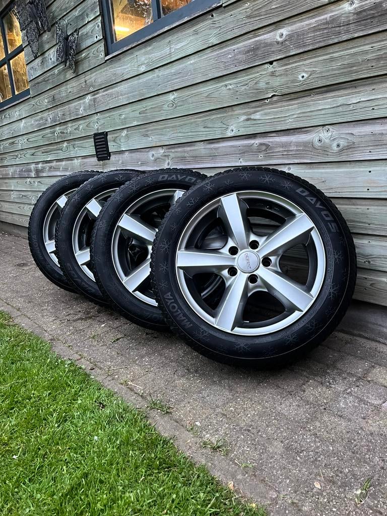 Dezent 5x110 16inch velgen met winterband., Auto diversen, Wieldoppen, Ophalen, Gebruikt