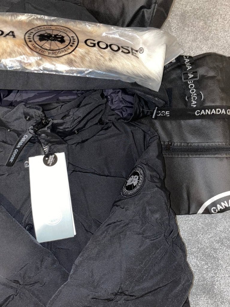 Canada Goose BontKraag Black Label, Ophalen of Verzenden, Nieuw, Overige maten, Zwart