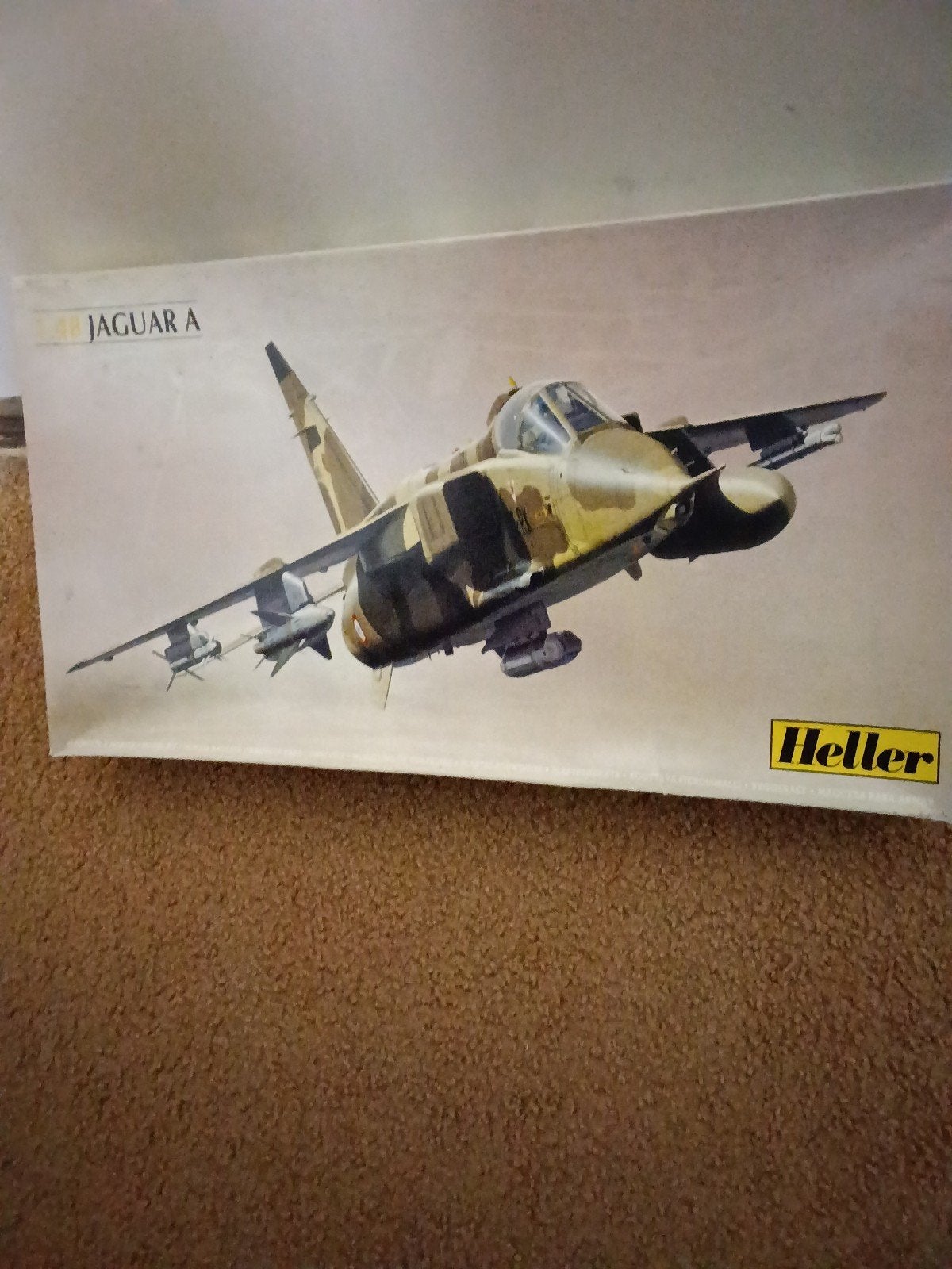 Heller SEPECAT Jaguar A 1/48 Modelbouw Vliegtuig Nieuw, Nieuw, Ophalen of Verzenden, Groter dan 1:72, Vliegtuig