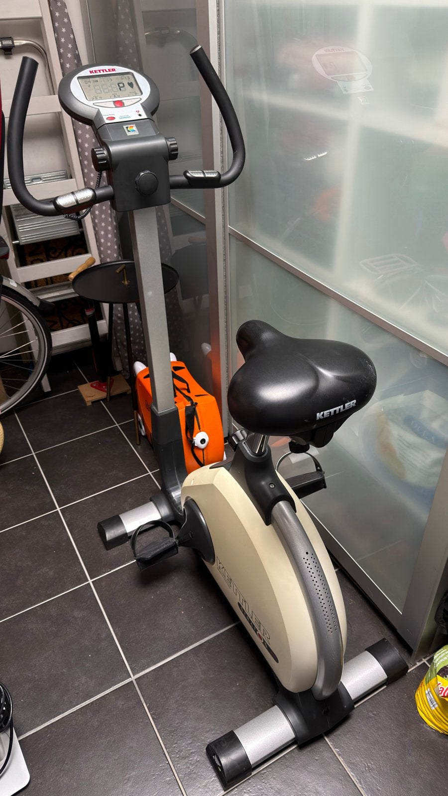 Kettler Hometrainer - Zo goed als nieuw, Sport en Fitness, Ophalen, Zo goed als nieuw, Metaal, Benen