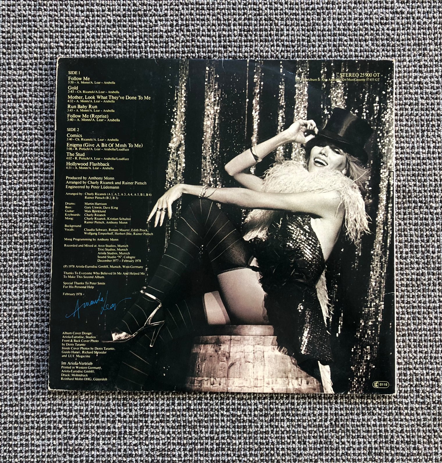 Amanda Lear lp Sweet Revenge, Cd's en Dvd's, Ophalen, LP