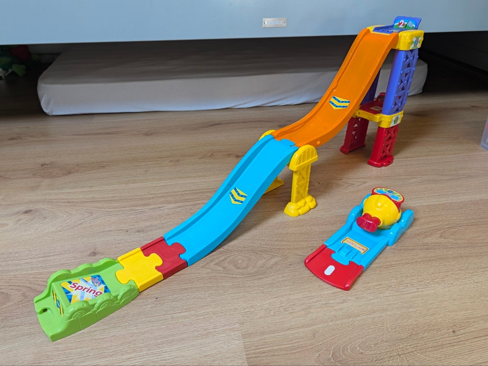 VTech Toet Toet Auto's Racebaan met Lanceerder, Ophalen, Gebruikt, Handmatig, Overige merken