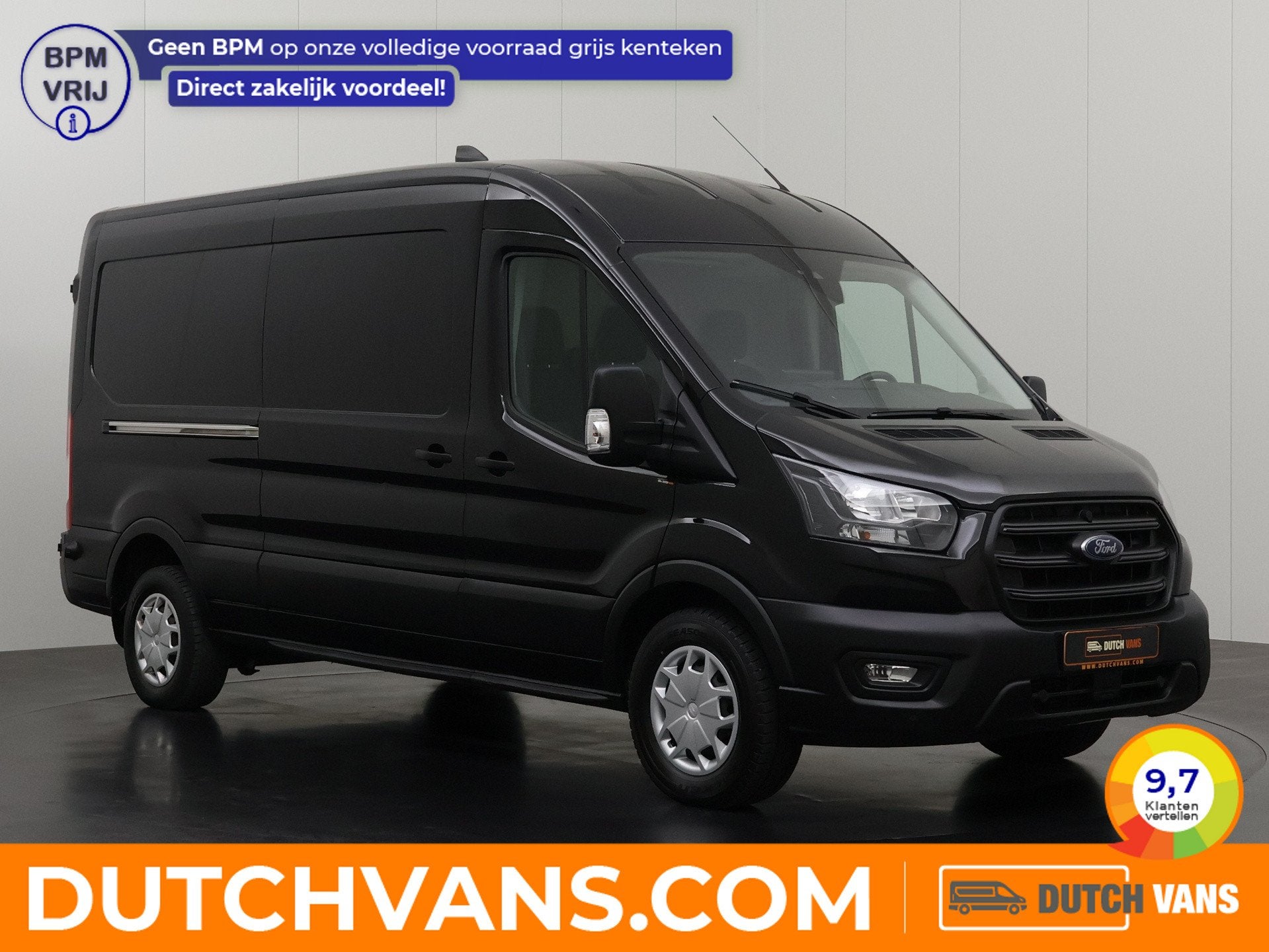Ford Transit 2.0TDCi 130PK L3H2 ( MJ 2024 ) | Navigatie | Ca, Voorwielaandrijving, Stof, Gebruikt, Euro 6