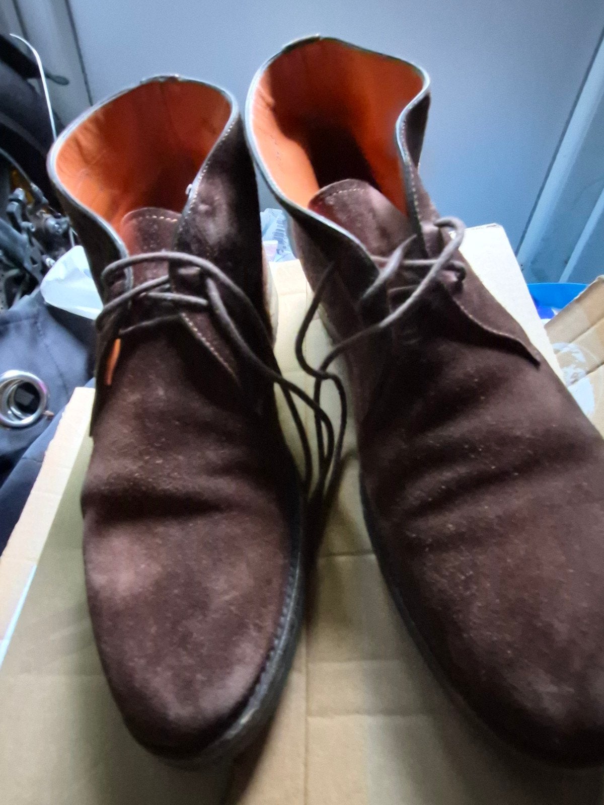 Santoni heren schoenen maat 43, Ophalen of Verzenden, Zo goed als nieuw