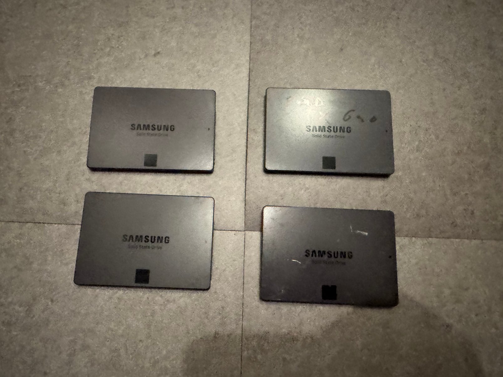 7x Samsung SSD 120GB – 840 / 840 EVO / 850 EVO – SATA, Intern, Gebruikt, Ophalen of Verzenden, 120GB