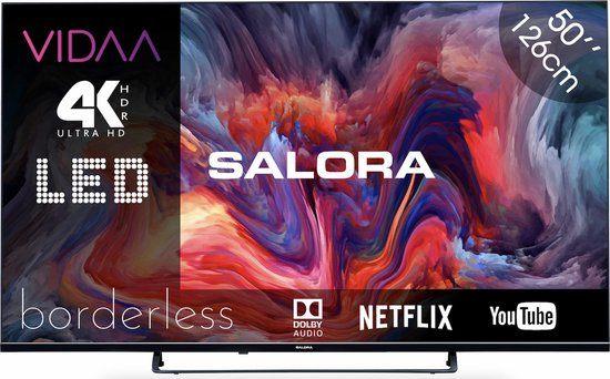 Salora FOD50UV -  50 inch., Overige merken, LED, 50 Hz, Nieuw