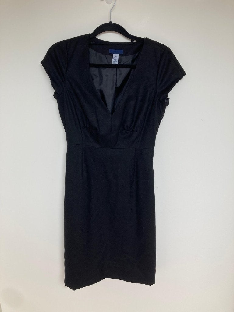 J. Crew zwart wollen kokerjurk maat 2 (XS/S), Kleding | Dames, Zwart, Ophalen of Verzenden, Zo goed als nieuw, Knielengte
