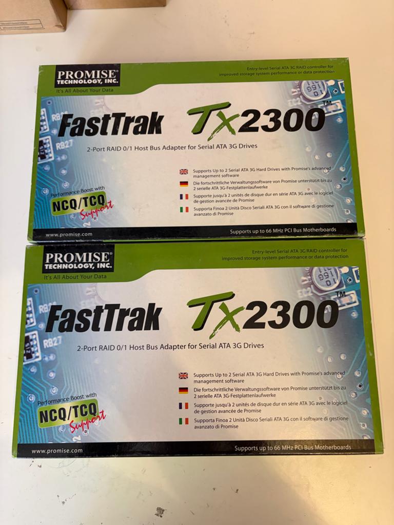 Promise FastTrak TX2300 2-Poort RAID Controller, Overige soorten, Nieuw, Ophalen of Verzenden, Overige chipsets