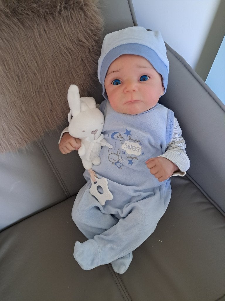 Reborn baby, Ophalen of Verzenden, Nieuw, Babypop, Levensecht of Reborn