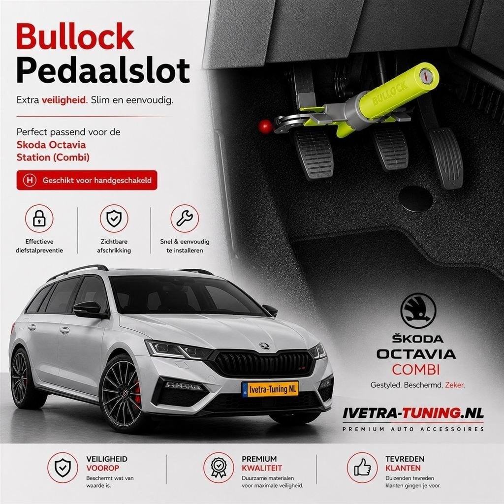 Pedaalslot Skoda Octavia | Handgeschakeld, Ophalen of Verzenden, Info@ivetra-tuning.nl | www.ivetra-tuning.nl, Ivetra-Tuning NL