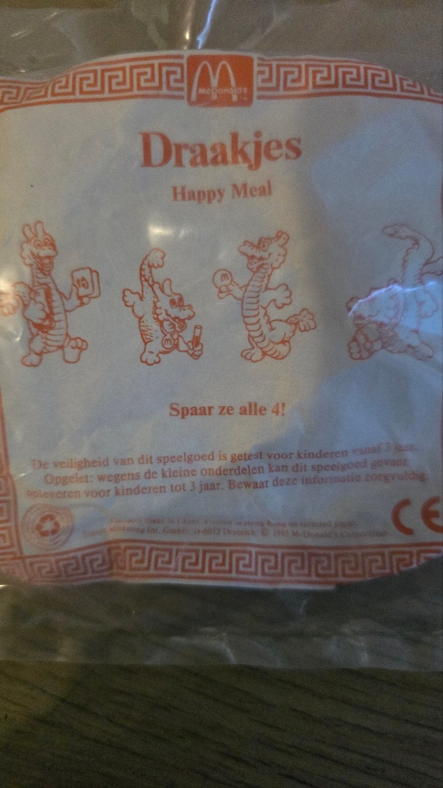 McDonald's Draakjes Happy Meal Speelgoed - Nieuw in verpakki, Ophalen of Verzenden, Nieuw
