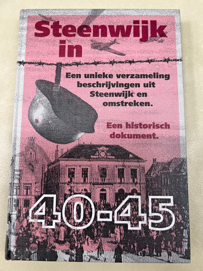 Boek Oorlog Steenwijk Wereldoorlog Hist Ver STEENWIJK 40-45, 20e eeuw of later, Historische Vereniging Steenwijk (H. Spreen), Nieuw