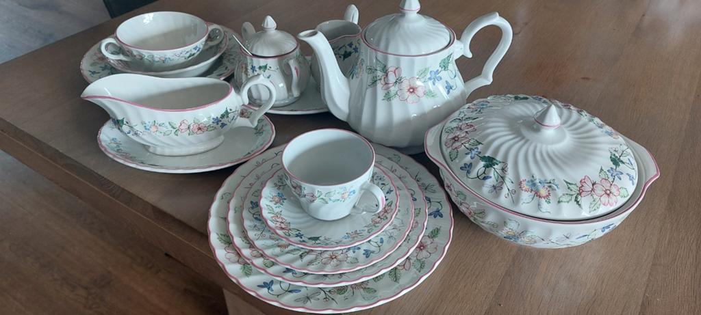 Compleet Wood & Sons Spring Fields Servies - Jenny Rhodes, Ophalen