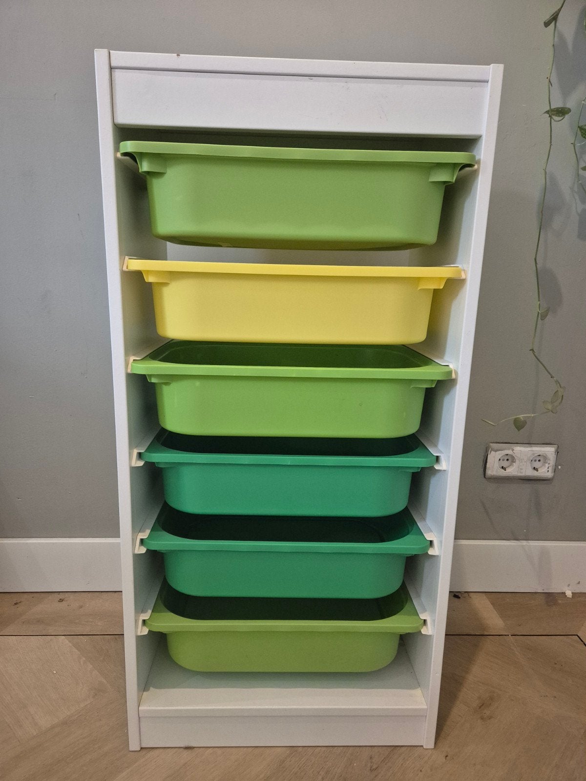 IKEA Trofast opbergkast met bakken, Ophalen