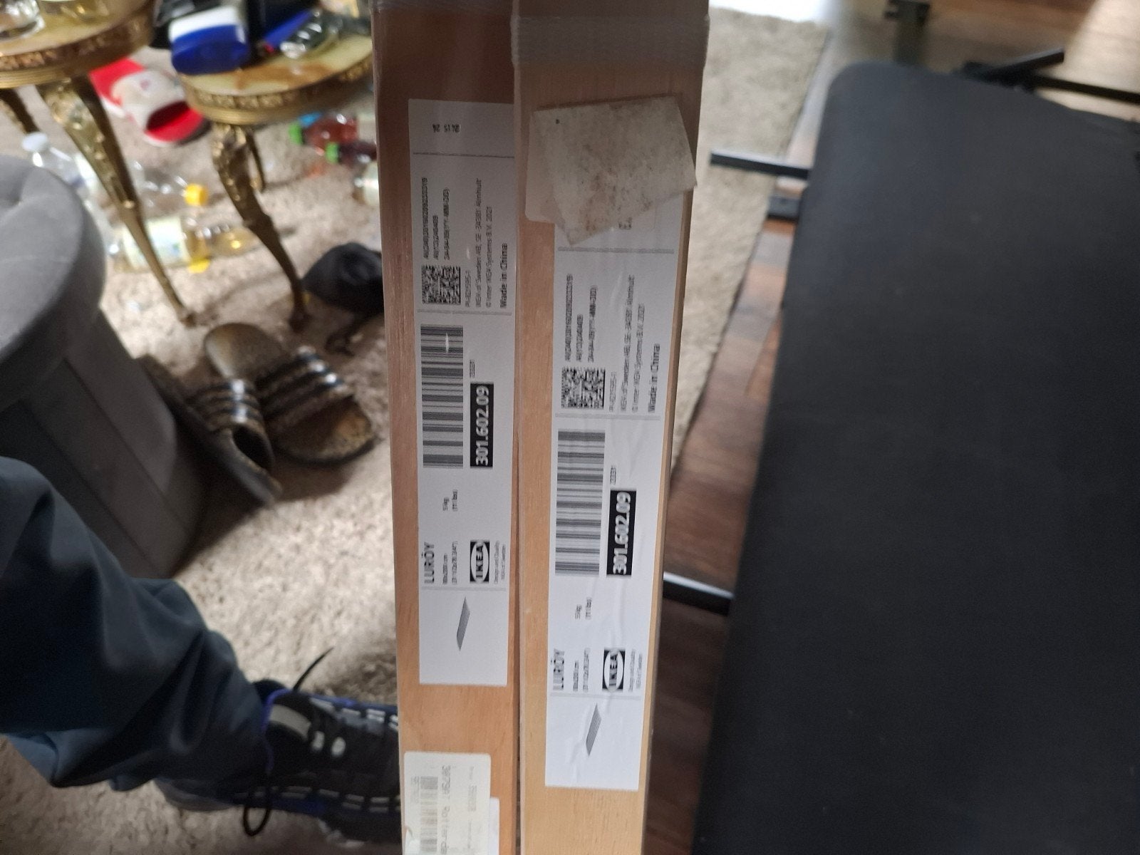 IKEA LURÖY lattenbodem 90x200 cm, Ophalen, 90 cm, Nieuw, 200 cm