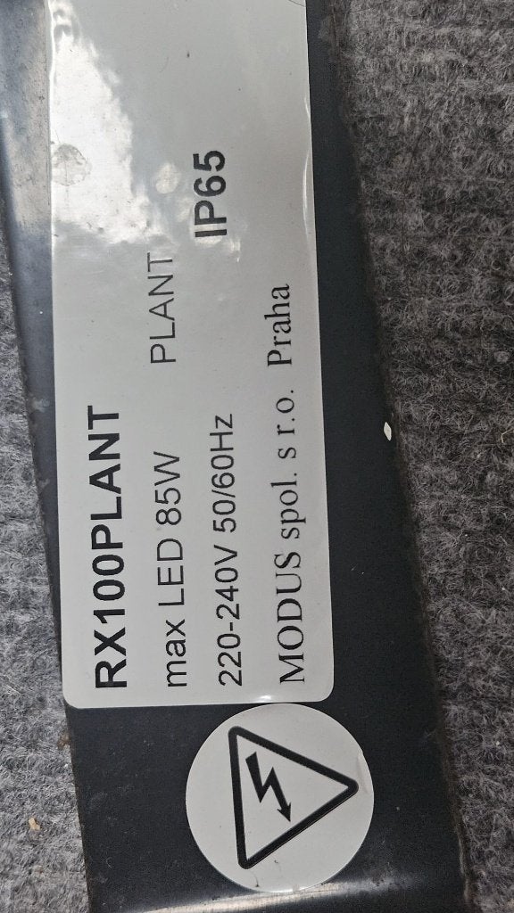 LED Kweeklamp voor plantengroei, Tuin en Terras, Ophalen, Zo goed als nieuw, Kweeklamp