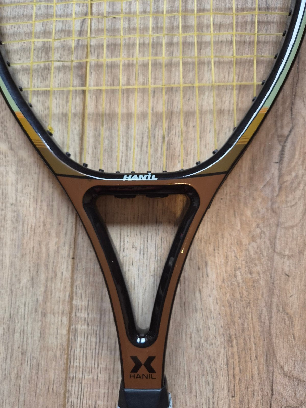 Hanil Boron Whisker Protect Tennisracket, Sport en Fitness, Tennis, Overige merken, Gebruikt, L4, Ophalen of Verzenden