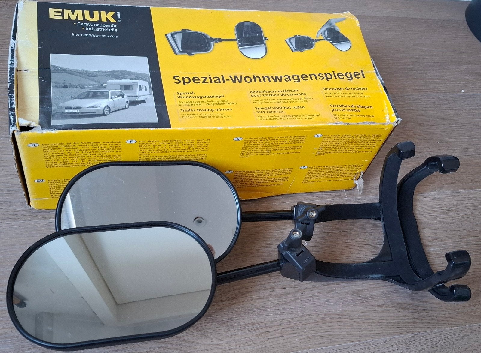 Caravan spiegels voor Opel Astra J, Auto-onderdelen, Spiegels, Opel, Gebruikt, Ophalen of Verzenden