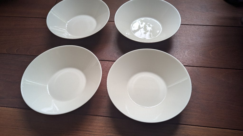 Iittala Teema diep bord 21cm wit nieuw, Nieuw, Ophalen of Verzenden, Bord(en), Overige stijlen